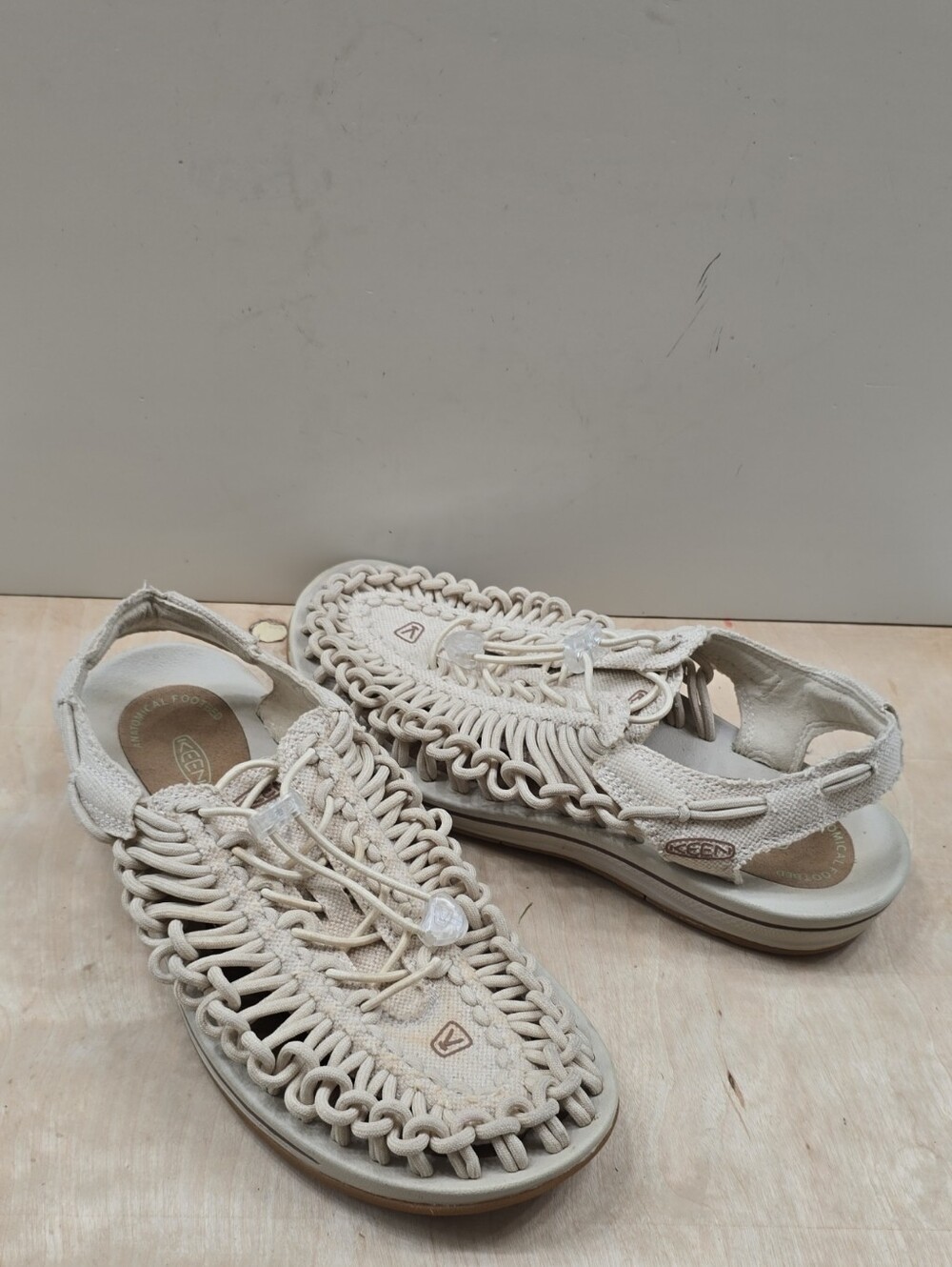 Keen Women’s Uneek Sandal in Natural Off-White